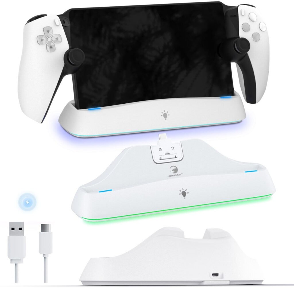HC-3711 Auto-Align Charging Dock for PlayStation Portal