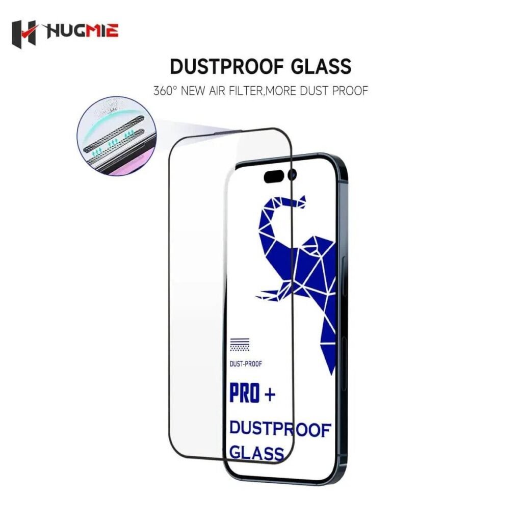 Tredo Dustproof Glass Screen Protector for iPhone
