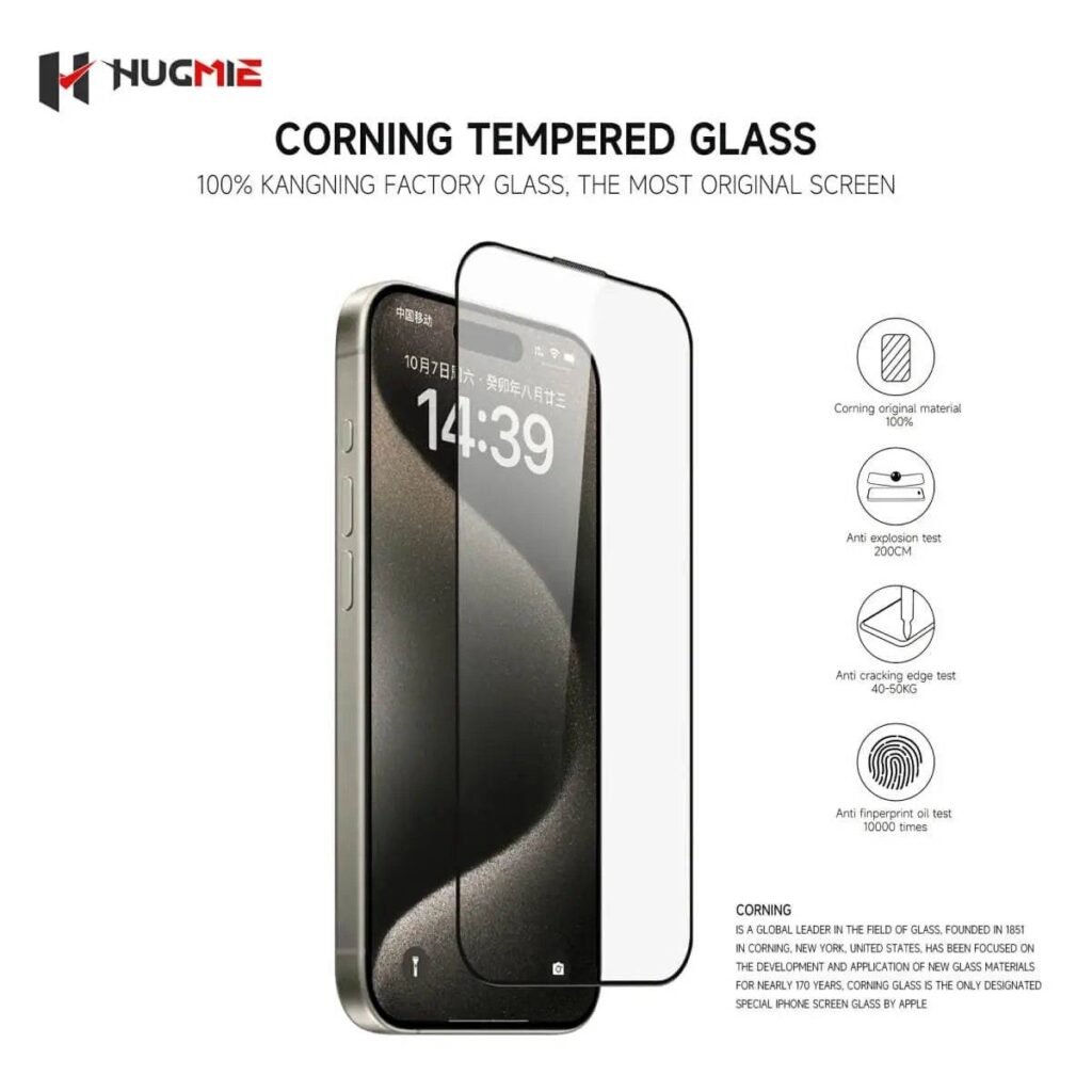 Tredo Corning Glass Screen Protector for iPhone 16 Series